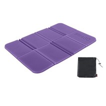 휴대용 접이식 방습 시트 패드 바닥 매트 실내 야외 캠핑 피크닉 쿠션 절연 쿠션, 01 보라색