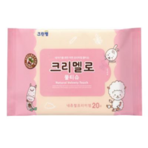 꼬야기프트 [크린랲] 크리멜로 내츄럴 프리미엄 물티슈 20매, 10000개