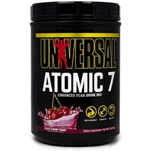 유니버셜뉴트리션 아토믹 7 BCAA 퍼포먼스 서플먼트 블랙 체리 밤 1kg x 1개, 1kg × 1개