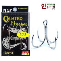 백경 콰트로훅 갈치 지깅 전용 바다 선상 낚시 바늘