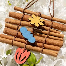 시나몬 가랜드 소품 DIY 만들기 키트 캠핑 장식 계피 모기 기피제, 시나몬가랜드+스티커제공