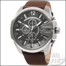 타임플래닛 디젤 DZ4290 DIESEL 가죽밴드 시계