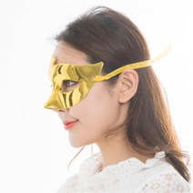 오페라유령 반가면 가면무도회 가면 2개 크리스마스파티 파티가면 스티커사진, 퍼플
