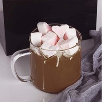 보르미올리 MAKA내열유리 카페머그컵(M-04)430ml//냉커피/예쁜컵, 단품없음