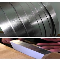 가구 마감 골드 테이프 18T 몰딩 테이프 메탈 18mm, 스테인레스스틸1m