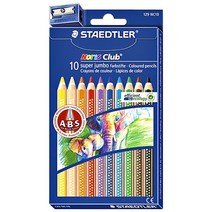 스테들러 노리스클럽 코끼리 색연필 10색 129NC10, 슈퍼점보 코끼리 색연필 10색 129NC10