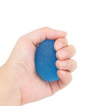 고무악력기 악력측정기 실리콘 악력공손아귀 손악력기 전완근운동기구 압력기 악력볼, 블루