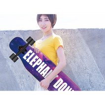 스케이트보드 입문용 전동스케이트보드 입문용 서프스케이트보드 롱보드 댄싱 드리프트 바운서 남녀공용 청소년 오리지널 초보, 01.A