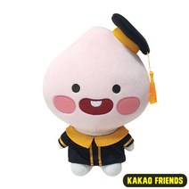 정품 카카오 인형 졸업식 학사모 리틀 라이언 어피치 캐릭터인형, 졸업식 리틀 어피치 27cm