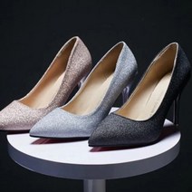 글리터 하이힐 여성구두 스틸레토 힐 P819 펌프스 하이힐 구두 여성구두 여자구두