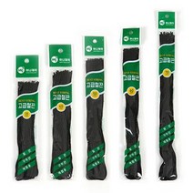 사무용 고급 서류 철끈 35cm 끈 철끈 구두끈 서류철 메모홀더, 블랙(1봉 18개입)