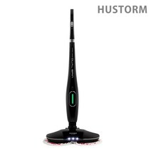 휴스톰 듀얼스핀 물걸레청소기 스타트패키지 HS-10000S, 블랙, HS-10000