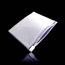 주방잡화 두꺼운 반투명 PVC 지퍼백 파우치 28cmX21cm 100매