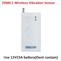 자동화재속보기 자동화재속보설비 우리의 새로운 W2B 와이파이 홈 보안 GSM 경보 시스템 무선 비디오 IP 카메라 모니터에 대한 DIY 완전한 문 PIR 연기 액세서리, 3.Wireless Vibration
