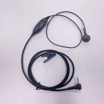 워키토키 Ptt 이어 버드 폰 com para 1 핀 2.5mm 워키 토키 tlkr t6 이어폰 마이크 ptt 헤드셋 모토로라 토카부트, [01] in-ear