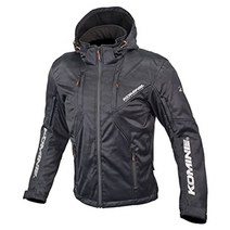코미네 JK-602 보호용 소프트 쉘 시스템 모터사이클 후드 오토바이 바이크 라이딩 자켓, 코미네 블랙CA