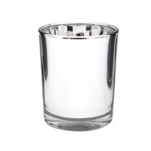 소이 캔들 용기 실버미러글라스200ml/향초 재료 DIY, 1개