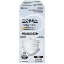 크리넥스 스타일마스크 KF-AD 비말차단용 화이트 대형 3매입