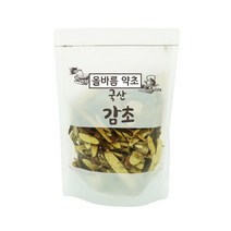 [화미감초] 올바름 약초 국산 감초 1개 300g