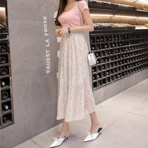 멜로디 플라워 롱스커트