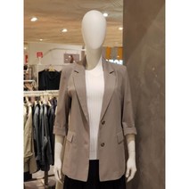 레노마레이디 더 레노마 가바나 린넨 칠부 블레이져 재킷 SA21JK090 뉴코아강남점