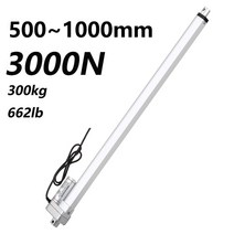 dc 12v 24v 3000n 전기 선형 액추에이터 선형 모터 이동 거리 스트로크 500mm 600mm 700mm 800mm 900mm 1000mm 48w 4a, 900mm 스트로크 길이, 24v 1000n 15mm 초