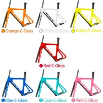 로드 자전거 탄소 브레이크 바퀴 bxt 2022 새로운 전체 트랙 프레임 with fork seatpost t800 fixed gear carbon track bike set, 57cm, 컬러-C-광택