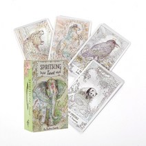 spiritsong 타로 카드 데크 게임 오라클 파티 놀이 영, 44PCS TS04