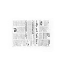 생지굿즈 베이킹 코팅유산지 흑백신문 WP07, 100개입, 5개
