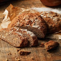 [하눅] 국산100% 천연발효 호밀빵 비건 식사대용 아침대용 샌드위치 간식 다이어트, 통호밀스콘(80g_호밀함량100%)