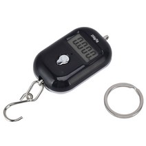 휴대용저울 손저울 디지털저울 새로운 미니 전자 수하물 저울 25kg/5g CR2032 버튼 배터리와 휴대용 디지, 한개옵션0