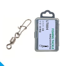 롤링 스위벨 스냅 벌크 LT004-B(50개입) 대용량 루어 에기 스냅 핀도래 낚시 채비 소품 용품 바다, 7호(18kg)-50개입