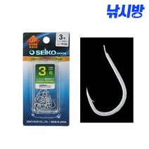 낚시방 세이코 토너먼트 감성돔덕용바늘/화이트색상/30개입/케이스 포함 경기용 지누 화이트