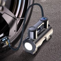 타이어공기주입기 공기압 베이스어스 차량용 12v 압축, 100 디지털표시계