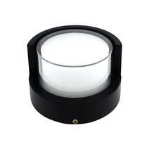 메이리 LED 원형 외부등 12W 일체형 천장등 전원주택 정원등 모던 서클 직부등 카페 조경등 펜션 실외조명 벽조명 잔디등 화단등 방수등 테라스등 베란다등 야외등 벽부등 벽등, 주광색