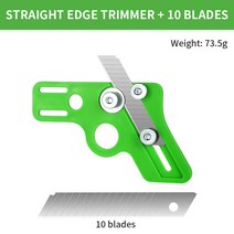 도구 shark 더블 에지 트리머 사이 밴딩 기계 목재 헤 테일 트리밍 플라스틱 PVC 합판 수동 목공 수공구, [02] Set 6