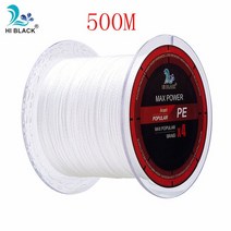 볼링 아대 볼링용품 손목신제품 2019 M 300M 500M 4 가닥 8-80LB 꼰 낚싯줄 PE 다목적 브레이드 라인 와이, 06 White 500M_14 50LB 0.4MM