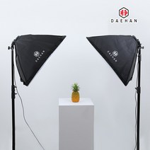촬영 조명 지속광 소프트박스, DH-5070 1구(단품1개)전구 미포함 일반형 삼각대