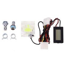 Zopsc [키트] 3방향 유량계 PC 디지털 온도계 표시기 G1/4 수냉 시스템 키트 4핀 전원 공급 장치 포함