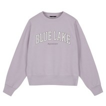 탑텐 22 FW 여성 플리스 기모 그래픽 맨투맨 티셔츠 LPP