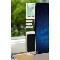 모니터 부착식 컴퓨터 확장 메모보드 미니보드 메모판