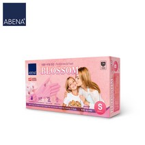 ABENA 식품용 니트릴장갑 핑크 DK450KF (100매), 핑크색_L_1팩