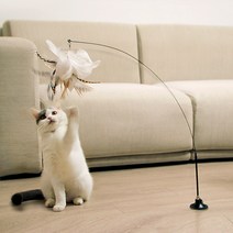 마브펫 고양이 흡착 와이어 깃털낚시대, 흡착와이어낚시대