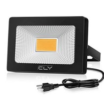 CLY LED 라이트 10W 전구색 현관 라이트 상시등 방범 라이트 플러드 라이트 3000K LED 작업등 방수 광각 집어등 정원등 창고등 주차장 공사 현장