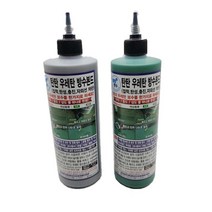 탄탄방수 우레탄 방수 본드 500ml (우레탄보수 옥상방수제), 녹색
