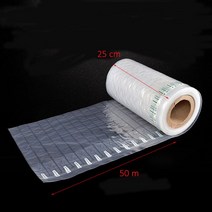 충격 방지 거품 필름 공기 기둥 가방 50m 익스프레스 포장 충돌 버퍼 비즈니스 택배, 02 25cmx50m, 02 25cmx50m