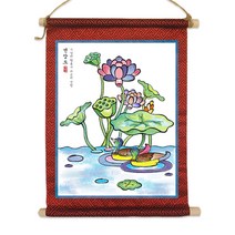 연압도 전통 민화 족자 만들기