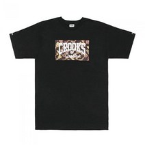 크룩스앤캐슬 CORE LOGO PIMP CUP SS TEE - BLK15207