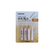 오공 우드픽스 중간색 목재흠집보수용품, 5개
