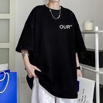 모노포스 OUR 레터링 반팔 티셔츠 MH1203